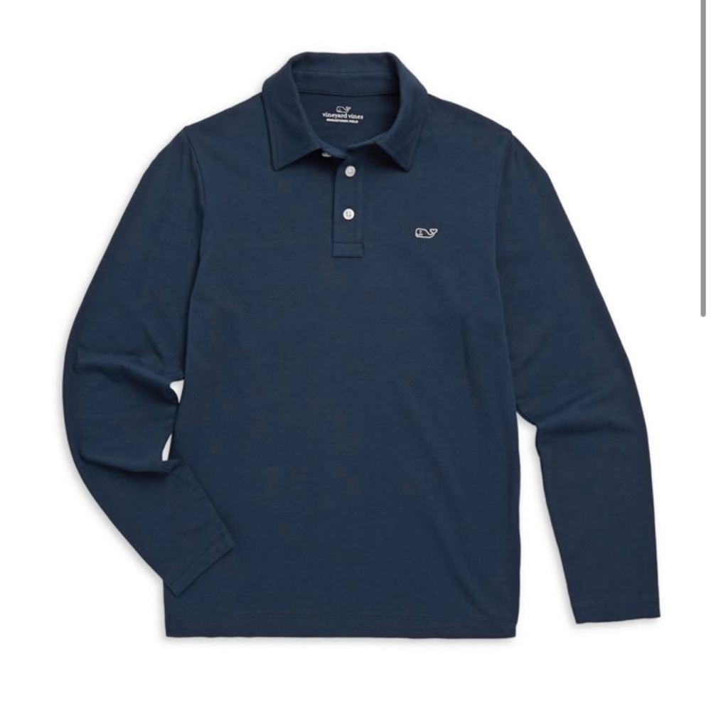 vineyard vines boys “edgartown polo shirt”